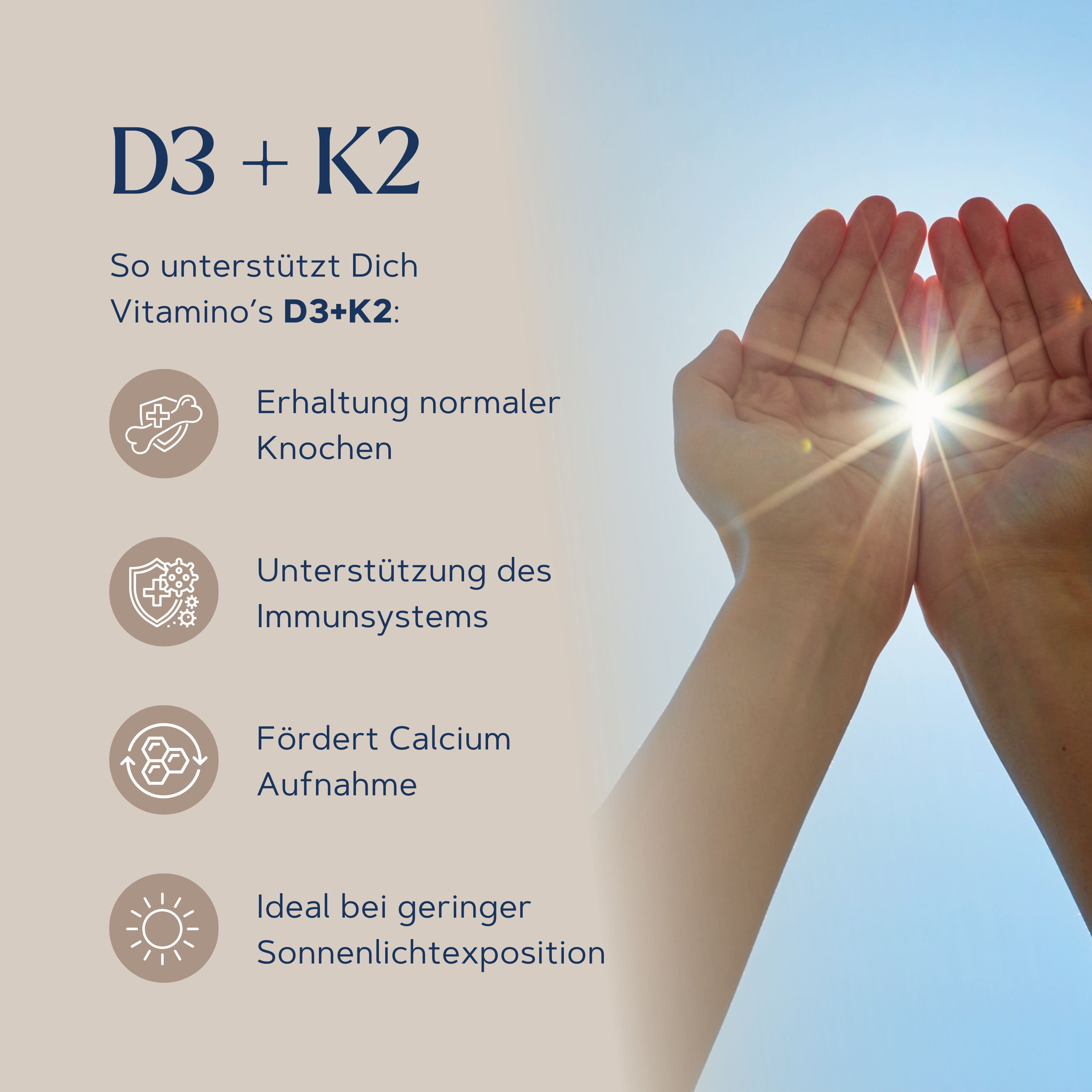 Vitamin D3 & K2 Tropfen