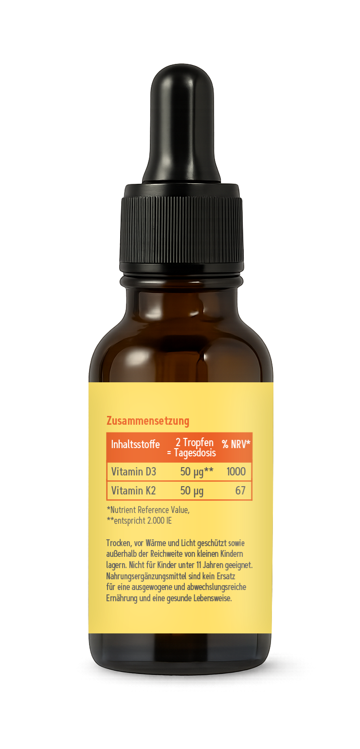 Vitamin D3 & K2 Tropfen