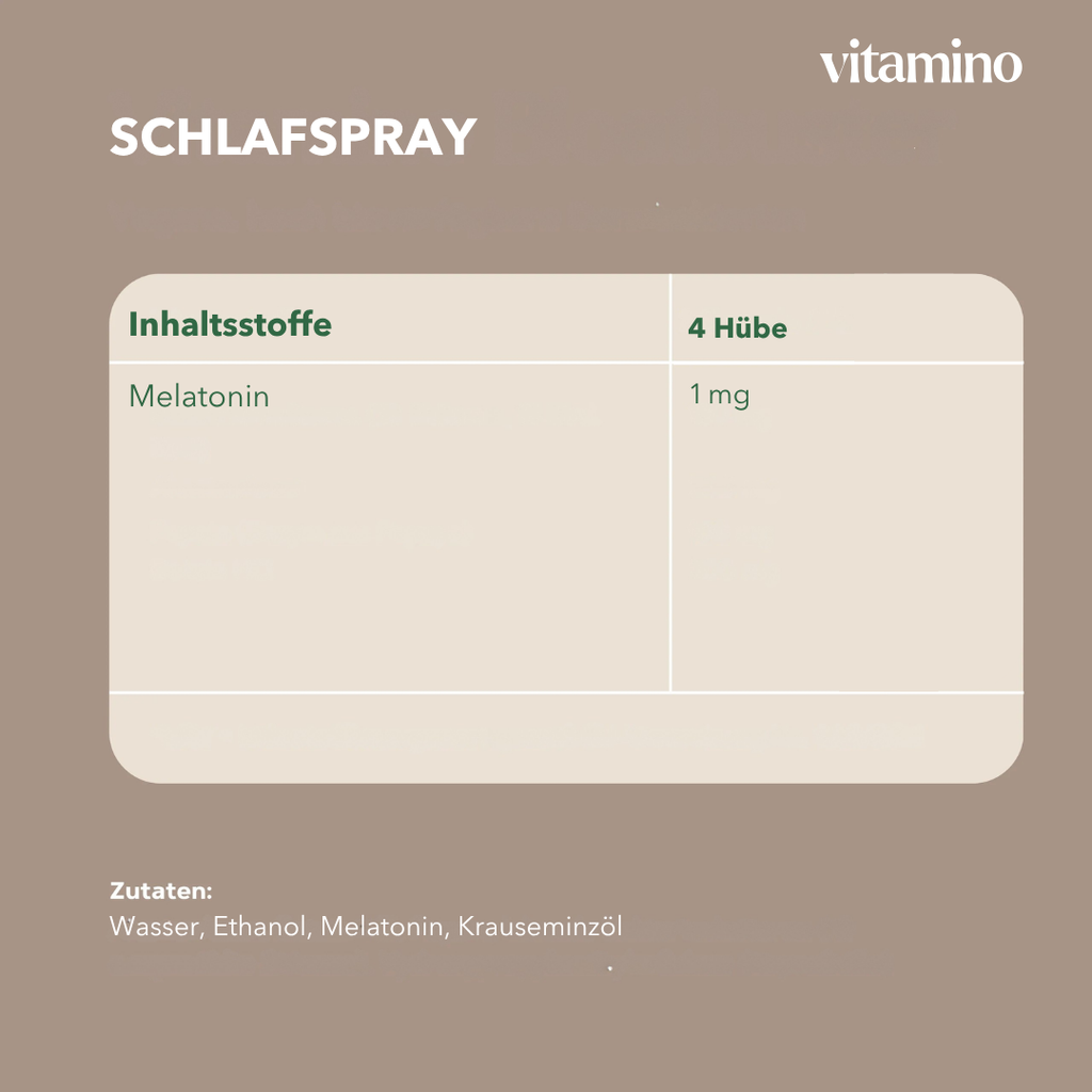 Spray somnifère