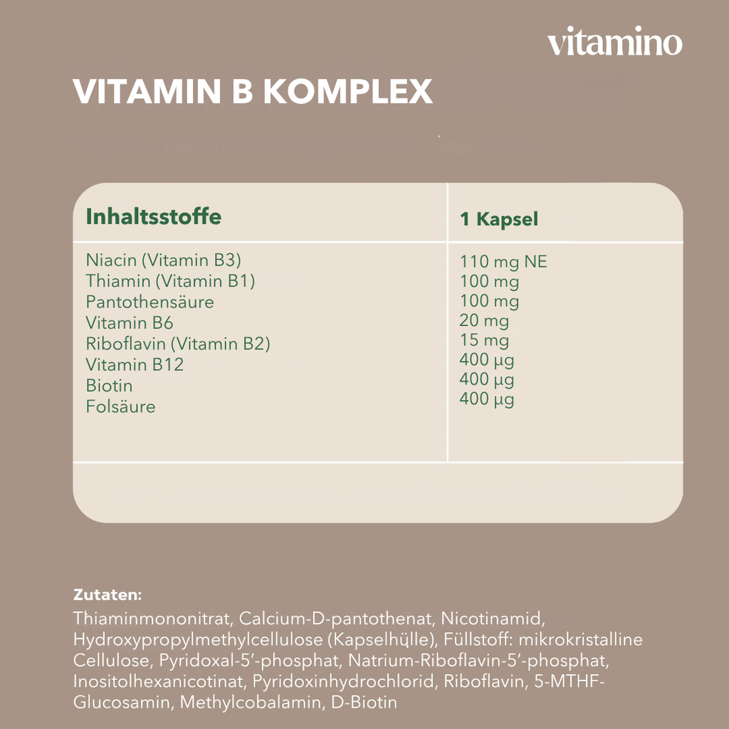 Vitamin B Komplex