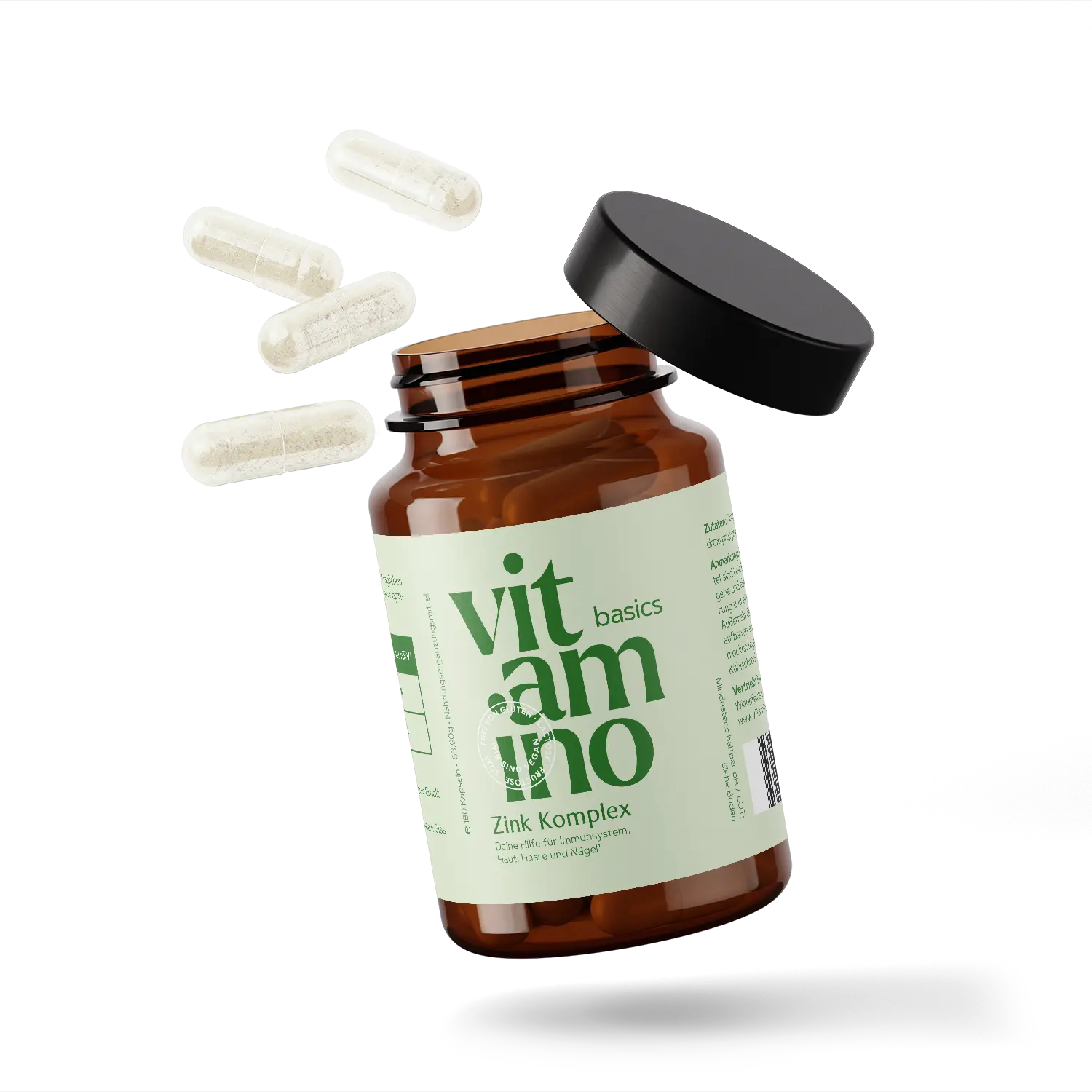 CYB Vitamin C + Zink – 180 Tabletten Für Immunsystem & Zellschutz CYB Vitamin C + Zink – 180 Tabletten Für Immunsystem & Zellschutz